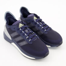 Navy Avryn Logo Trainers