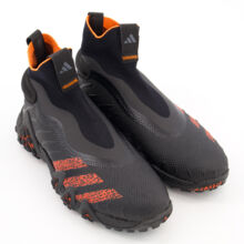 Black & Red Codechaos Laceless Trainers