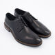 Black Leather Derby Shoes - Image 1 - please select to enlarge image