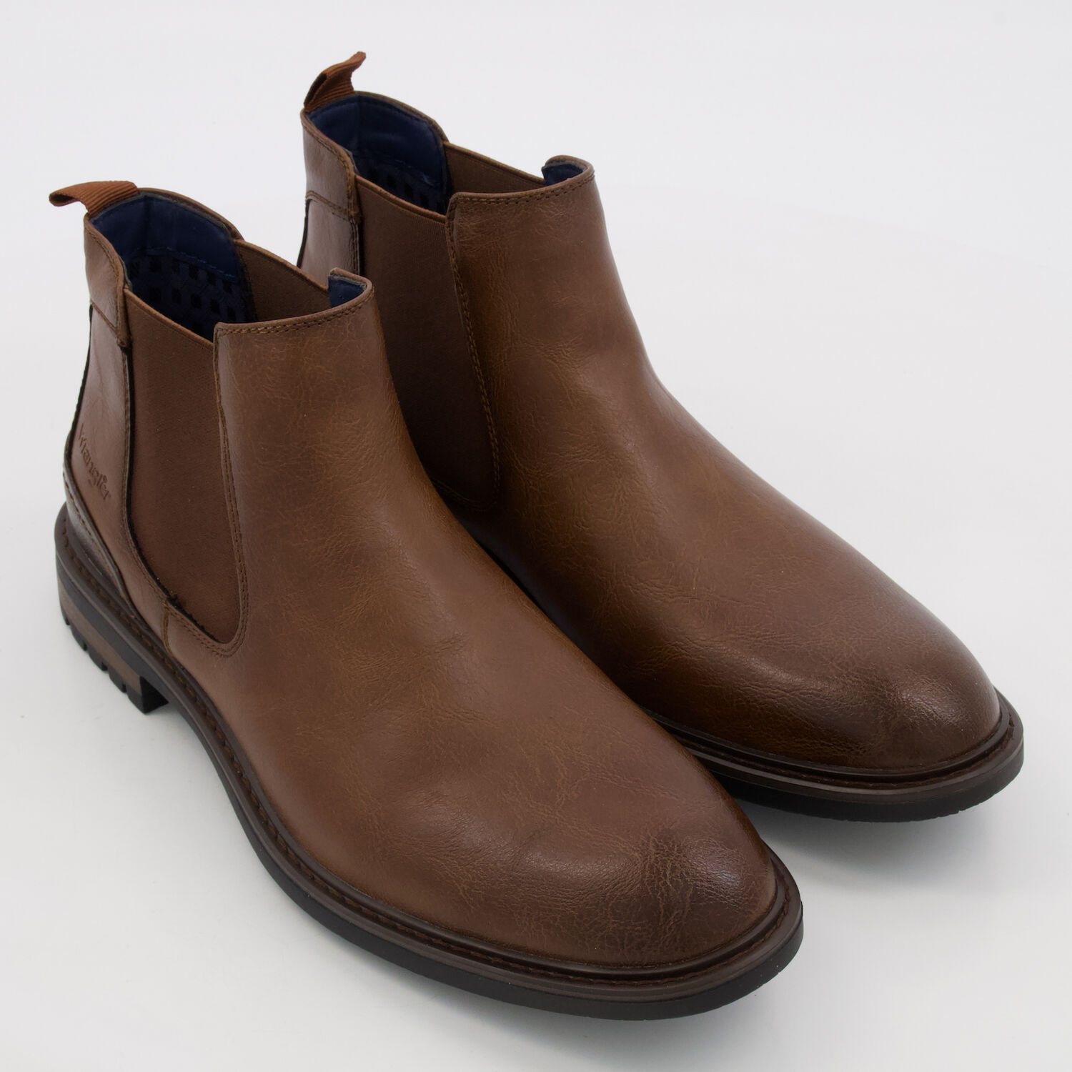 Tortoiseshell Faux Leather Randy Mid Chelsea Boots TK Maxx UK