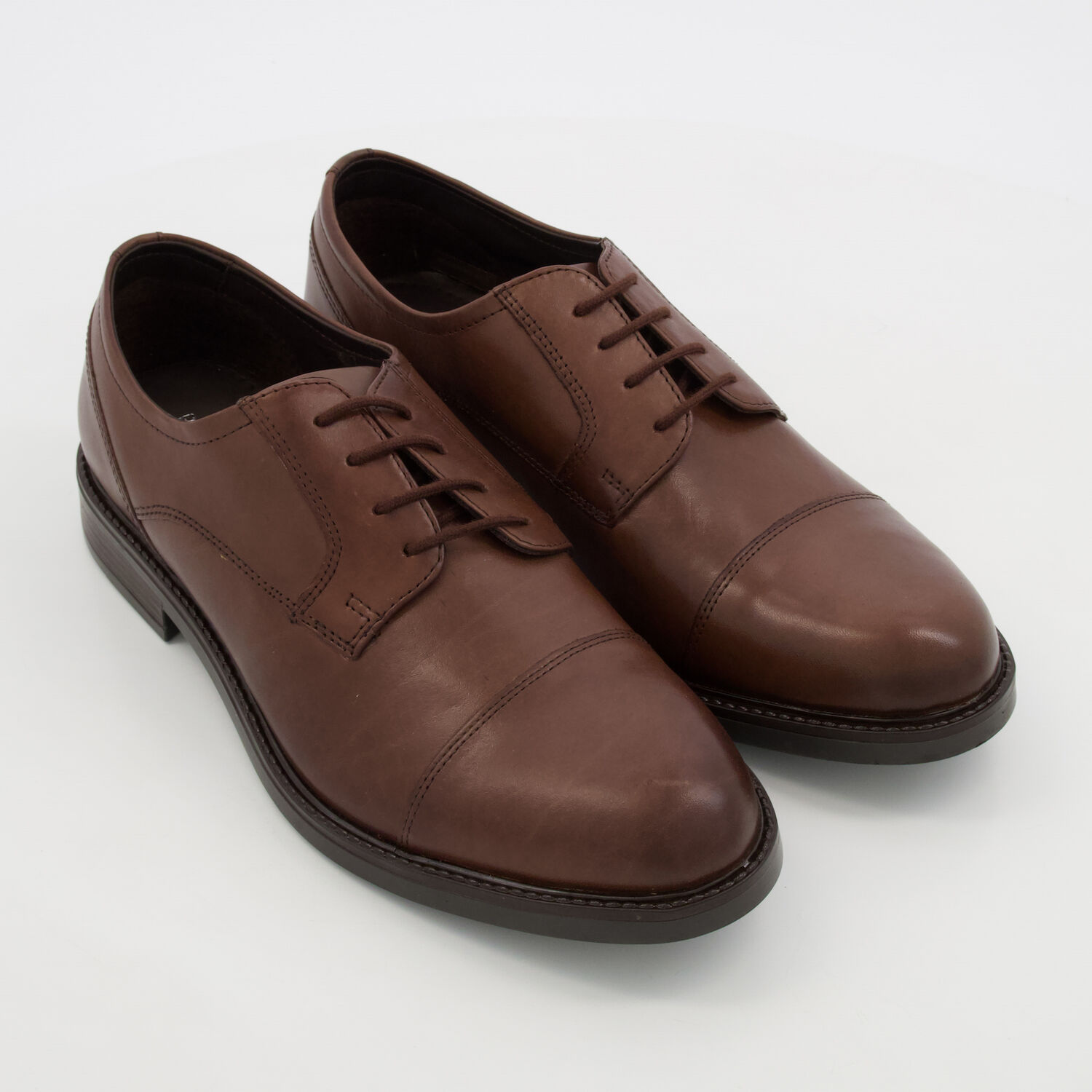 Brown Leather Formal Shoes TK Maxx UK