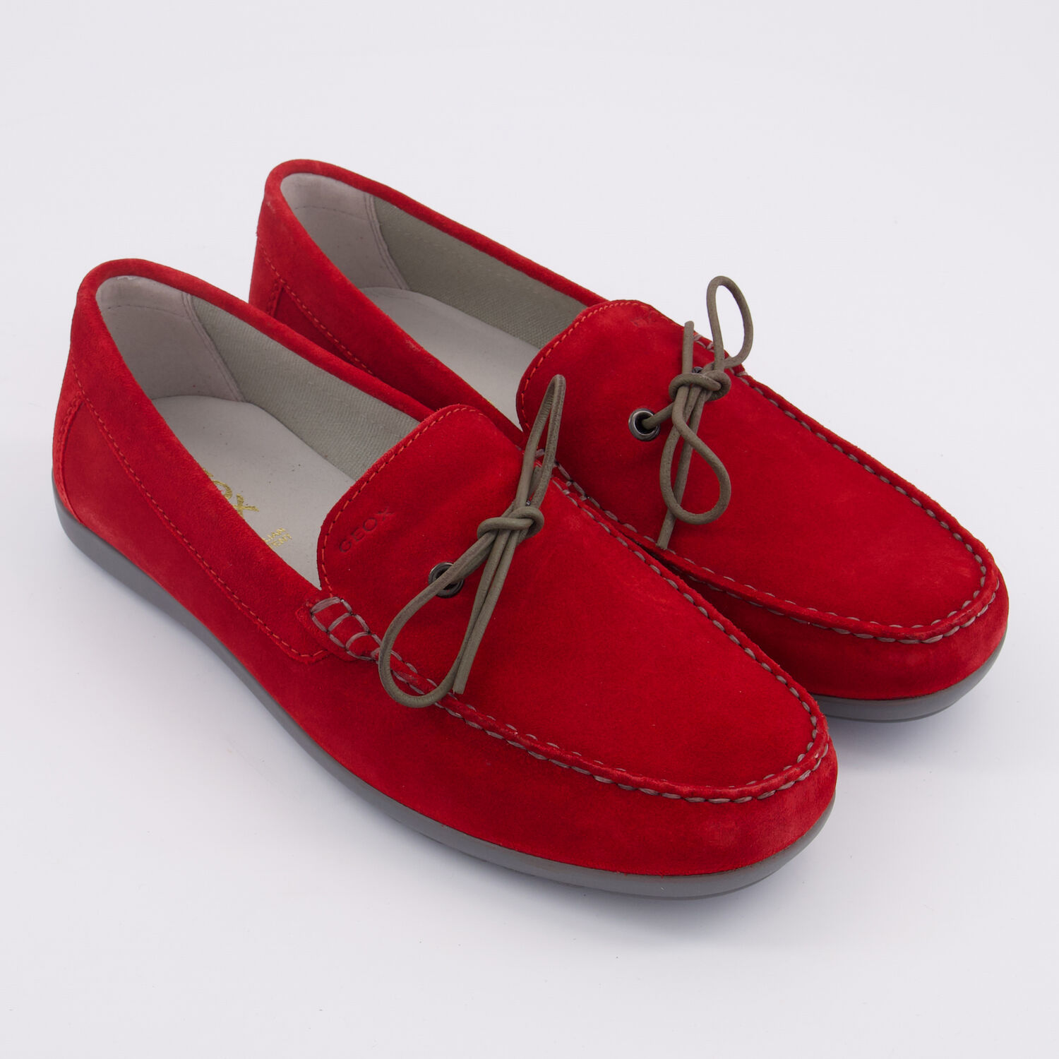 Red Suede Loafers TK Maxx UK1