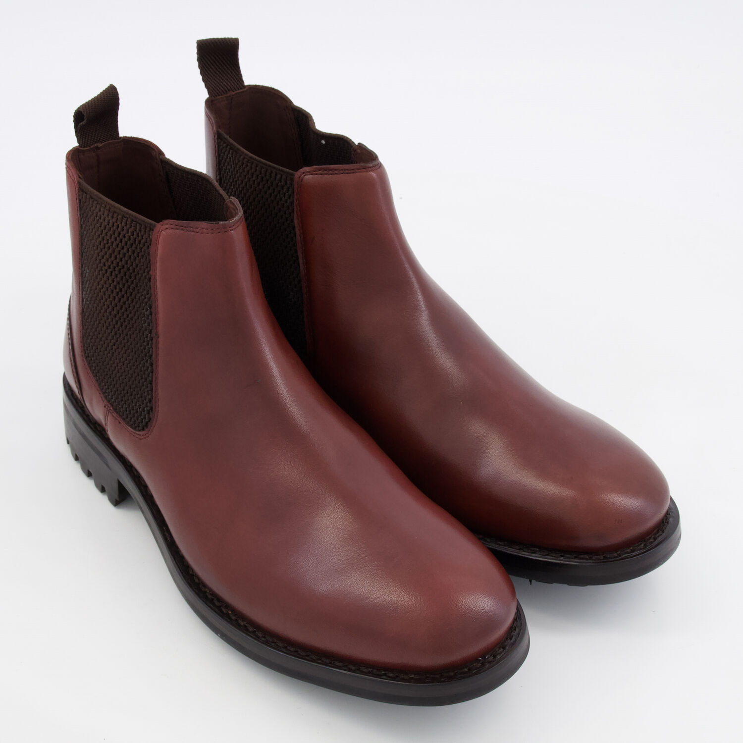 Brown Leather Chelsea Boots TK Maxx UK - Main Image