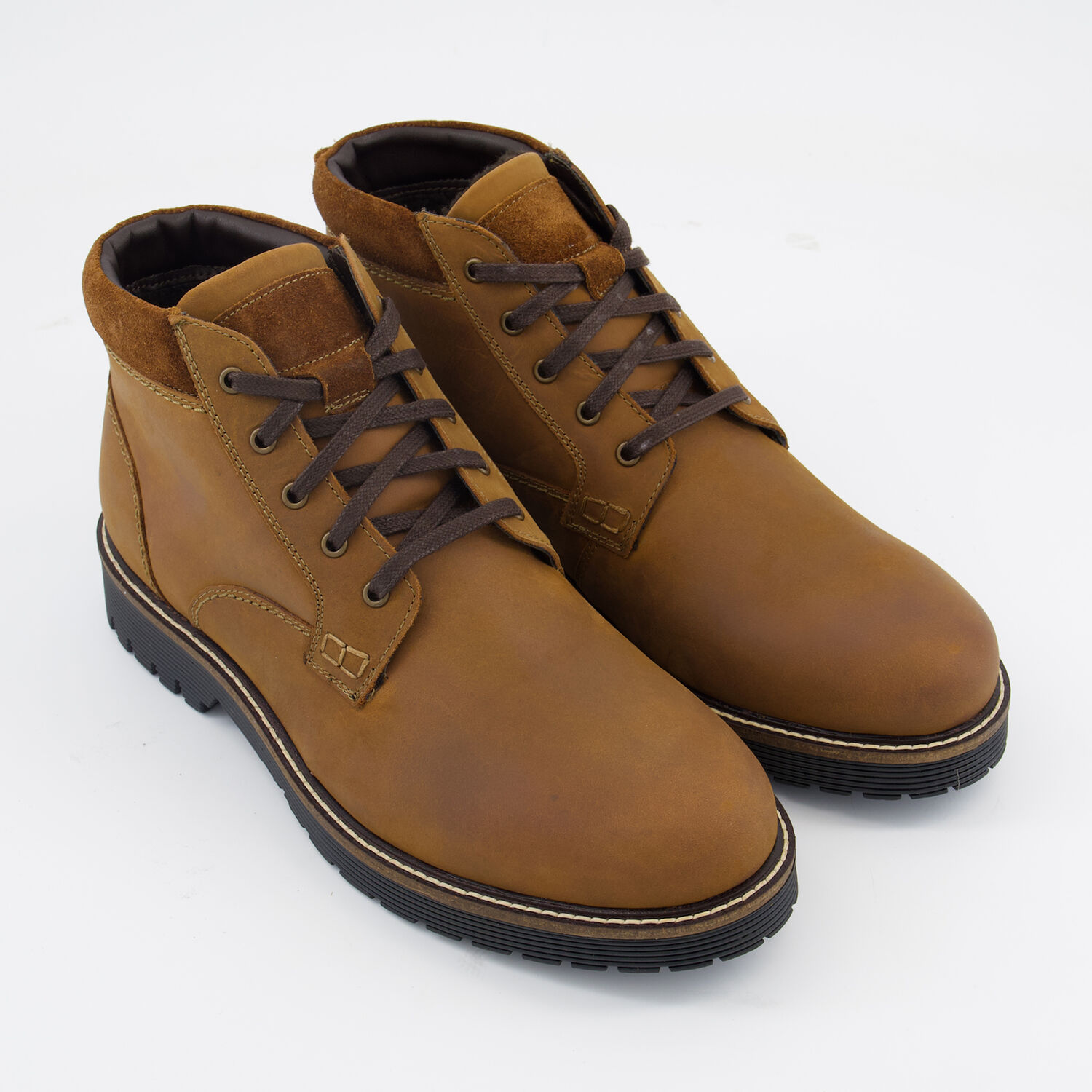 Brown Emmett Leather Boots TK Maxx UK