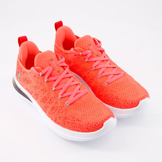 Neonrote Velociti 3 Sneaker mit Mesh-Design - Bild 1 - bitte auswählen, um das Bild zu vergrößern