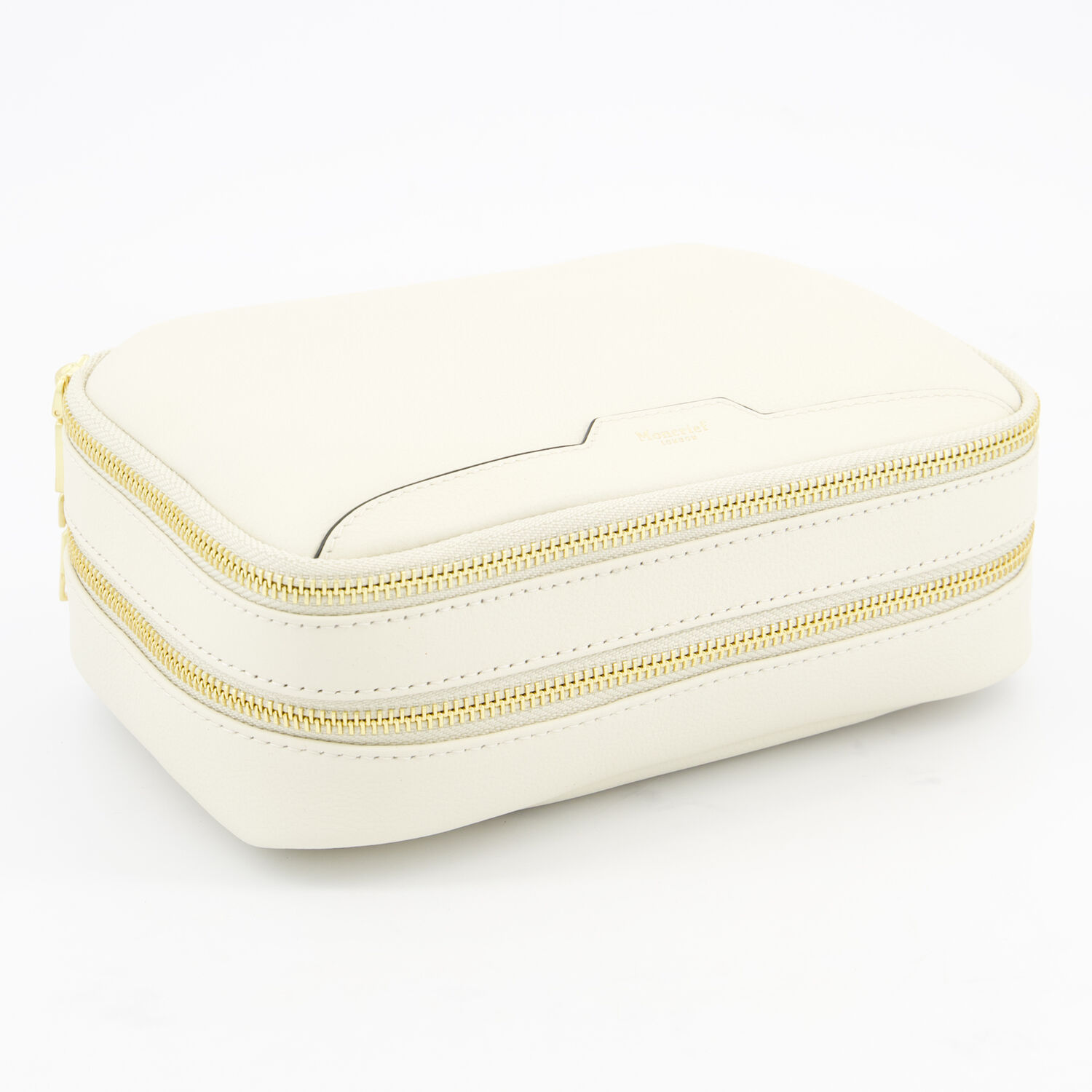 Cream Pebble Grain Leather Bag Cream Pebble Grain Leather Bag