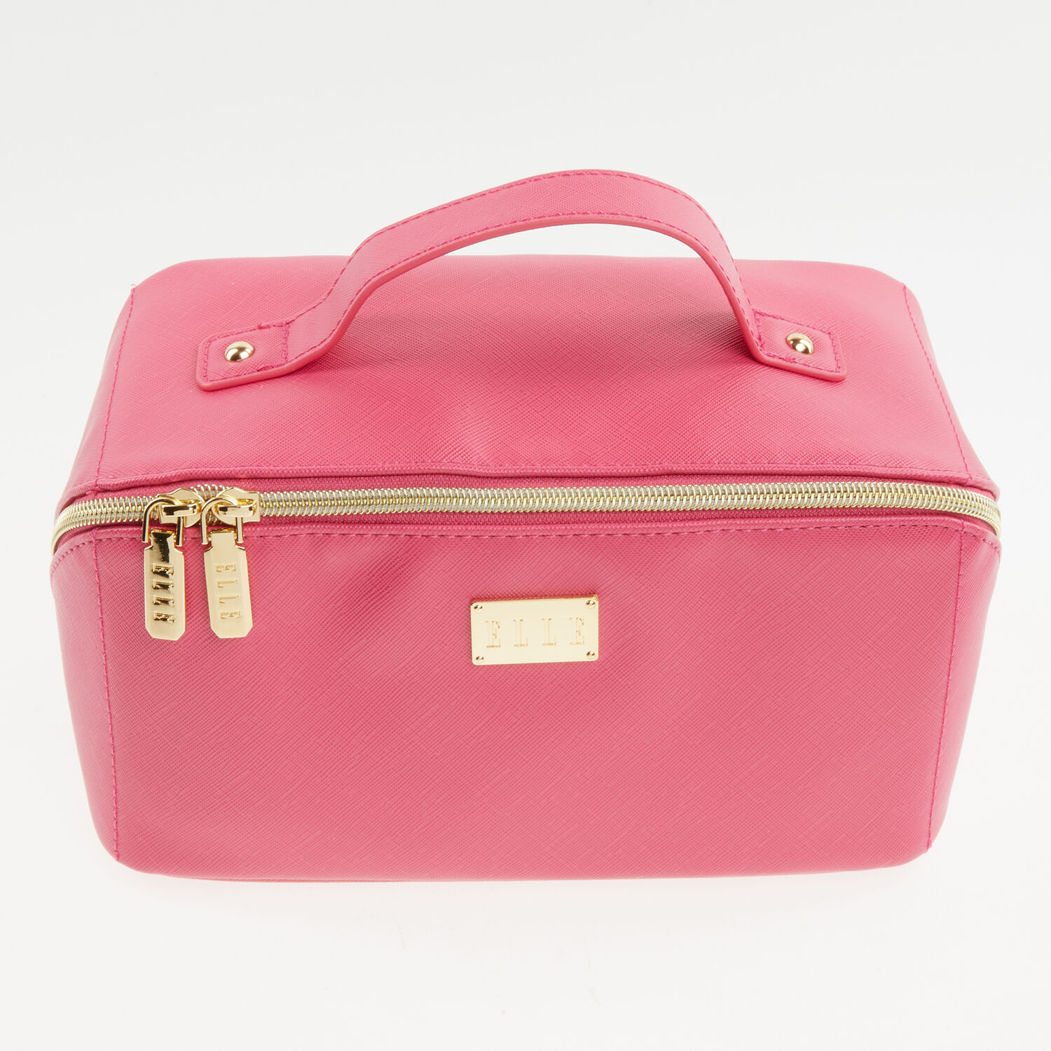 Rosafarbene Kosmetiktasche mit Logo-Detail TK Maxx de