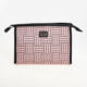 Pink All Over Branding Cosmetic Bag  - Image 1 - please select to enlarge image