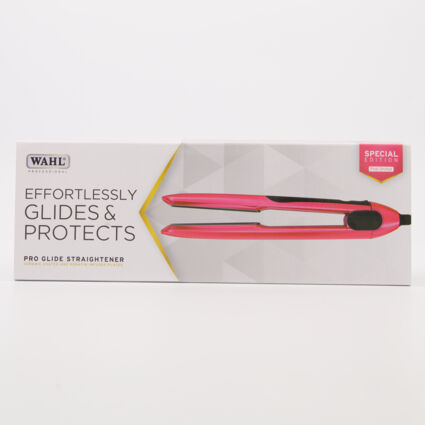 Pink Pro Glide Straightener  - Image 1 - please select to enlarge image