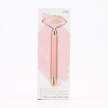 Pink Rose Quartz Electrical Massage Youth Facial Roller