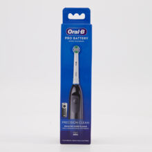 Black Precision Clean Electric Toothbrush