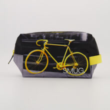 Black & Yellow Bicycle Wash Bag