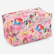 Pink Illustrated Cosmetic Bag - Image 1 - please select to enlarge image