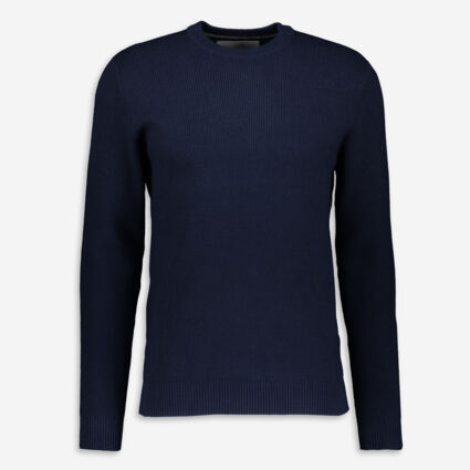 Navy Crew Neck Jumper - TK Maxx UK