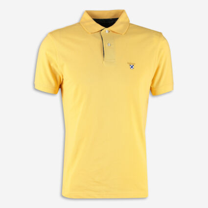 Yellow Society Polo Shirt - Image 1 - please select to enlarge image