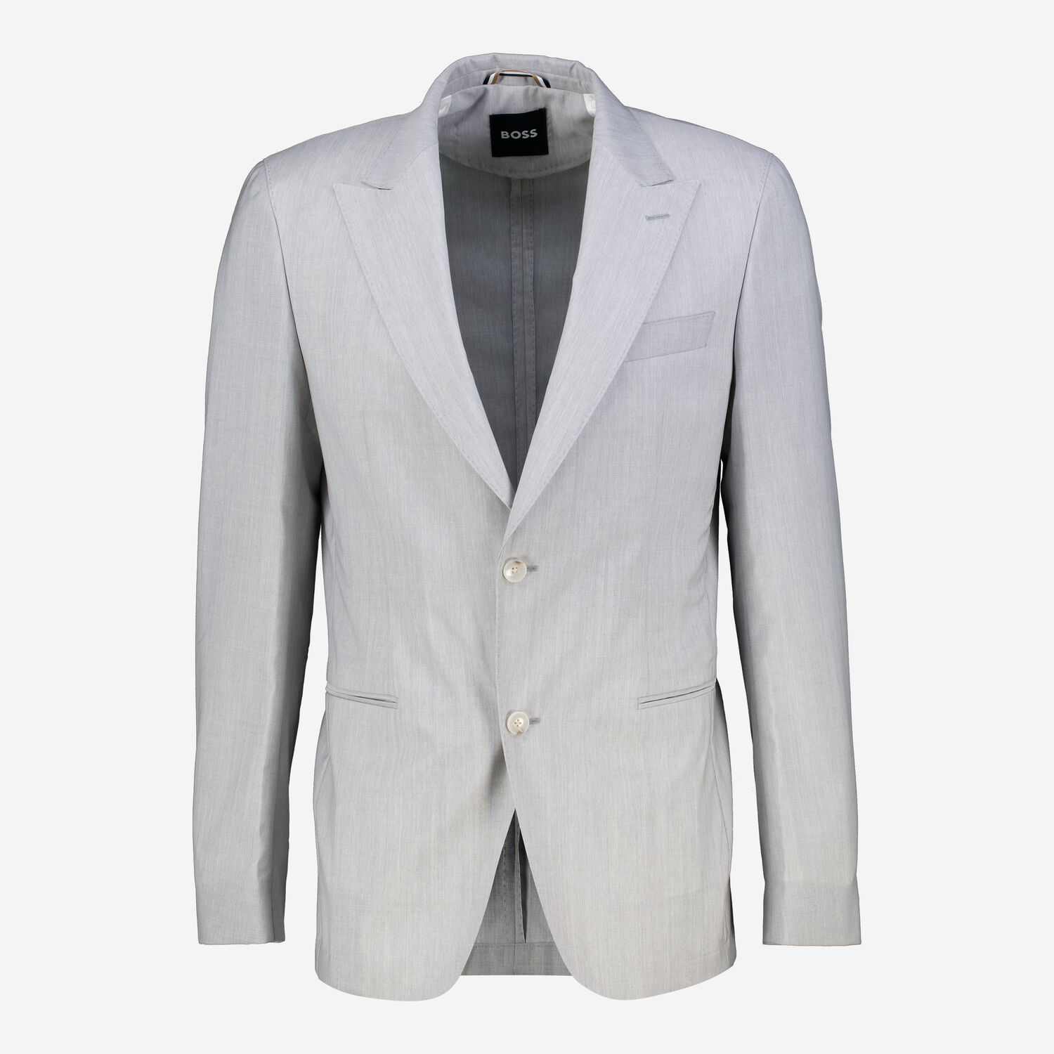 Hellgrauer Regular Fit Huge Peak Blazer aus Schurwolle TK Maxx de