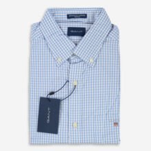 Blue Gingham Formal Shirt