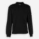 Black Long Sleeve Polo Shirt - Image 1 - please select to enlarge image