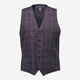 Three Piece Slate Check Bradley Suit  - Image 3 - please select to enlarge image