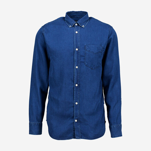 NN07 Blue Levon Denim Shirt