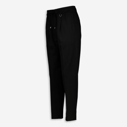 Black Santucci Joggers  - Image 1 - please select to enlarge image