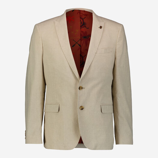 Douglas Blue Checkered Murcia Wool Blazer