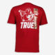 Red Branded Dahlia Buddha T Shirt - Image 2 - please select to enlarge image