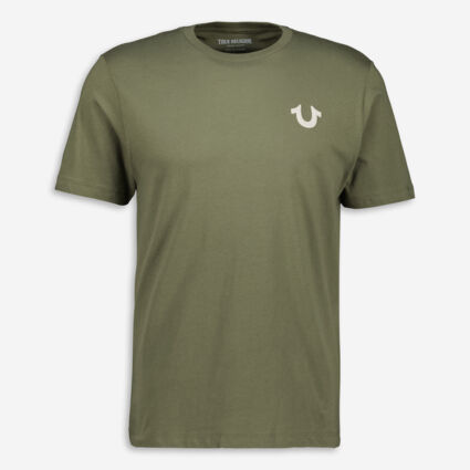 Green Branded Kalamata T Shirt - Image 1 - please select to enlarge image