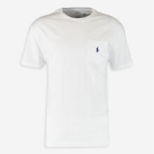 White Logo Pocket T Shirt