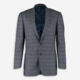 Blue Wool Checked Blazer - Image 1 - please select to enlarge image