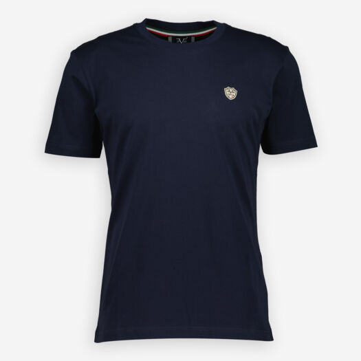 Navy Logo T Shirt - Image 1 - please select to enlarge image