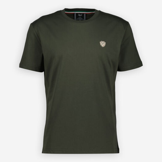 Dark Green Logo T Shirt - Image 1 - please select to enlarge image