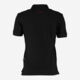 Black Branded Polo Shirt - Image 2 - please select to enlarge image