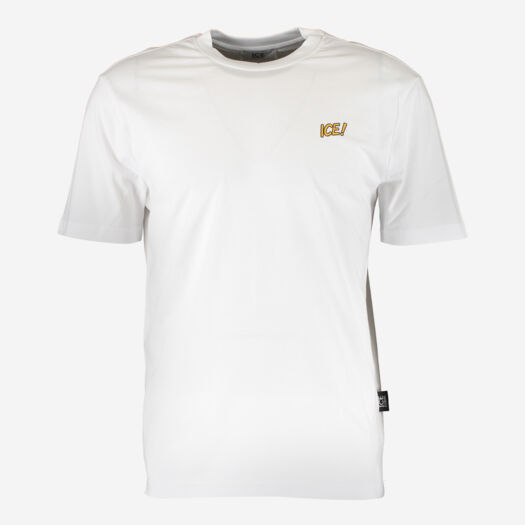 White Branded T Shirt - Image 1 - please select to enlarge image