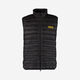 Black Padded Logo Gilet - Image 1 - please select to enlarge image