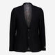 Dark Navy Texture Blazer  - Image 1 - please select to enlarge image