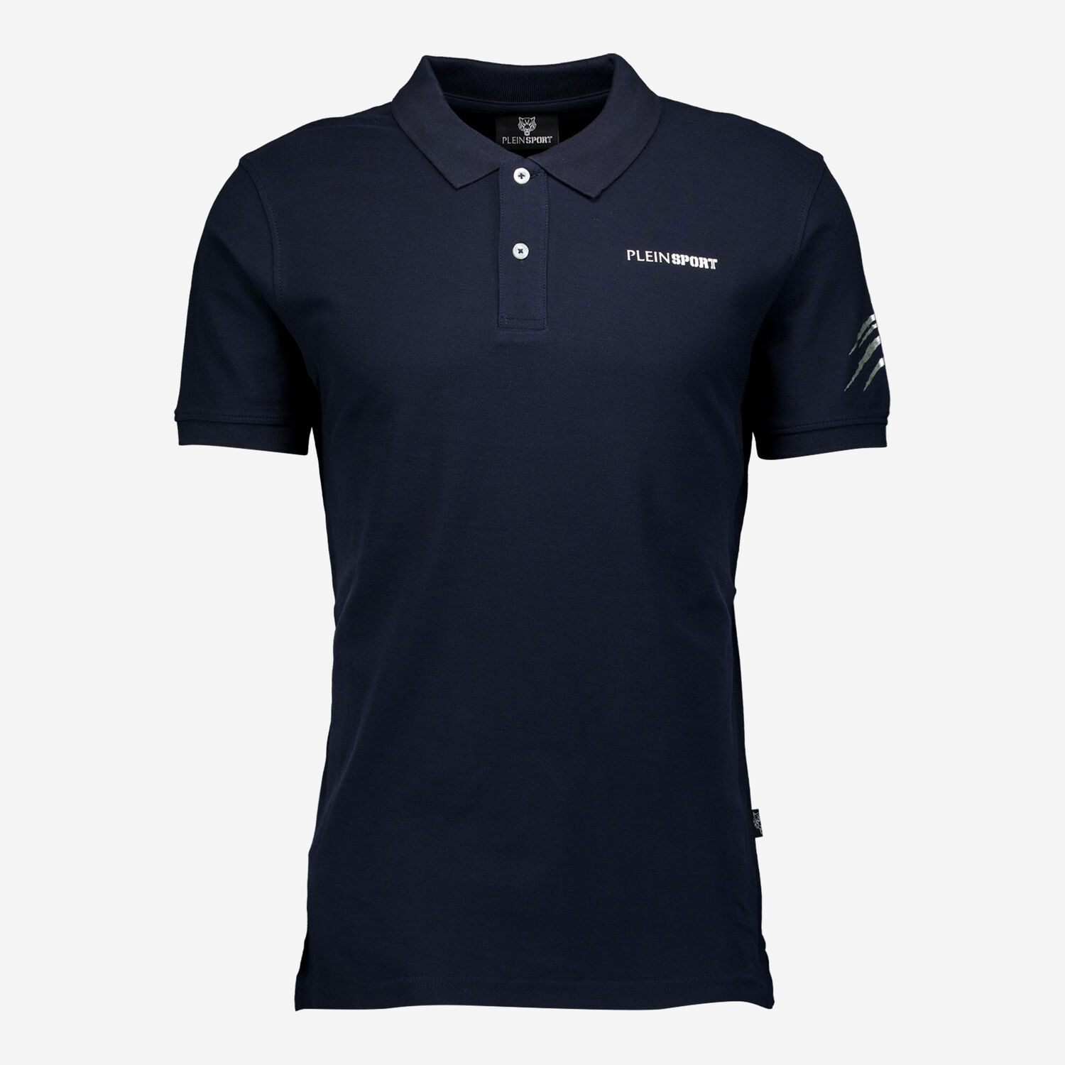 Navy Scratch Polo Shirt TK Maxx UK