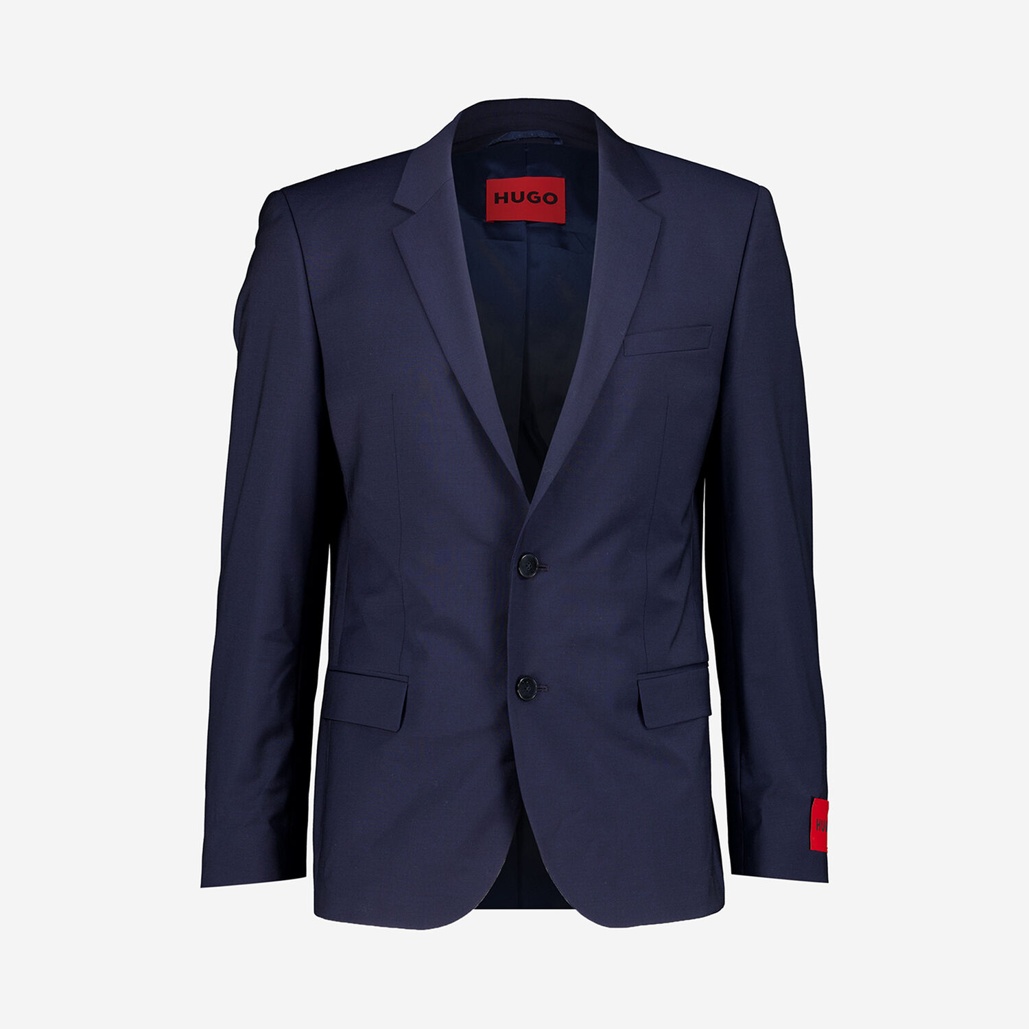 Dark Blue Henry Wool Blend Blazer TK Maxx UK - Main Image
