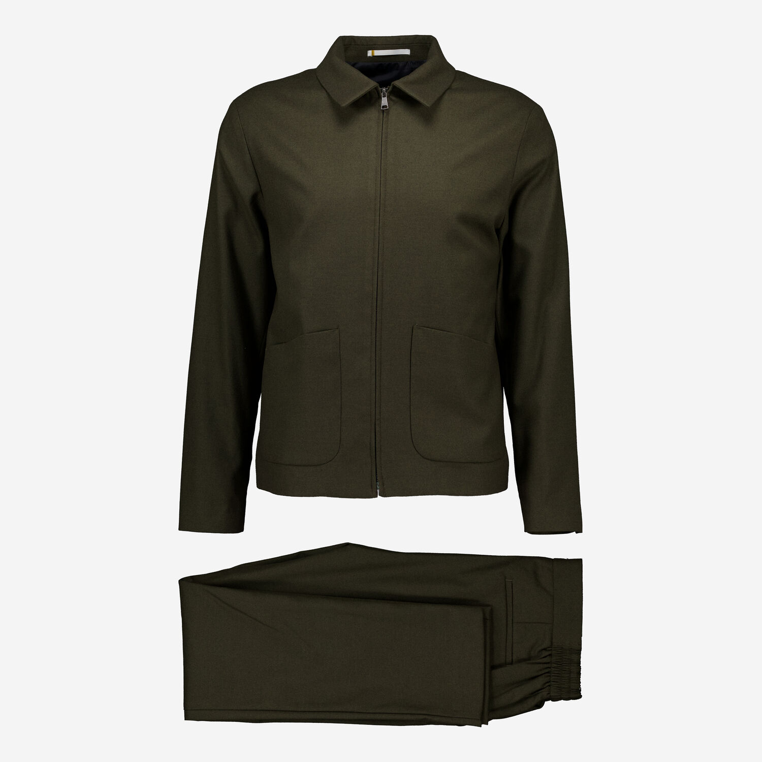 Army Green Bomber Two Piece Suit TK Maxx UK - Main Image