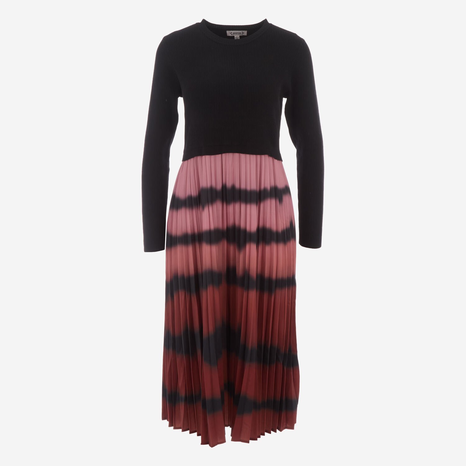 Multicolour Knitted Top Pleat Dress TK Maxx UK1