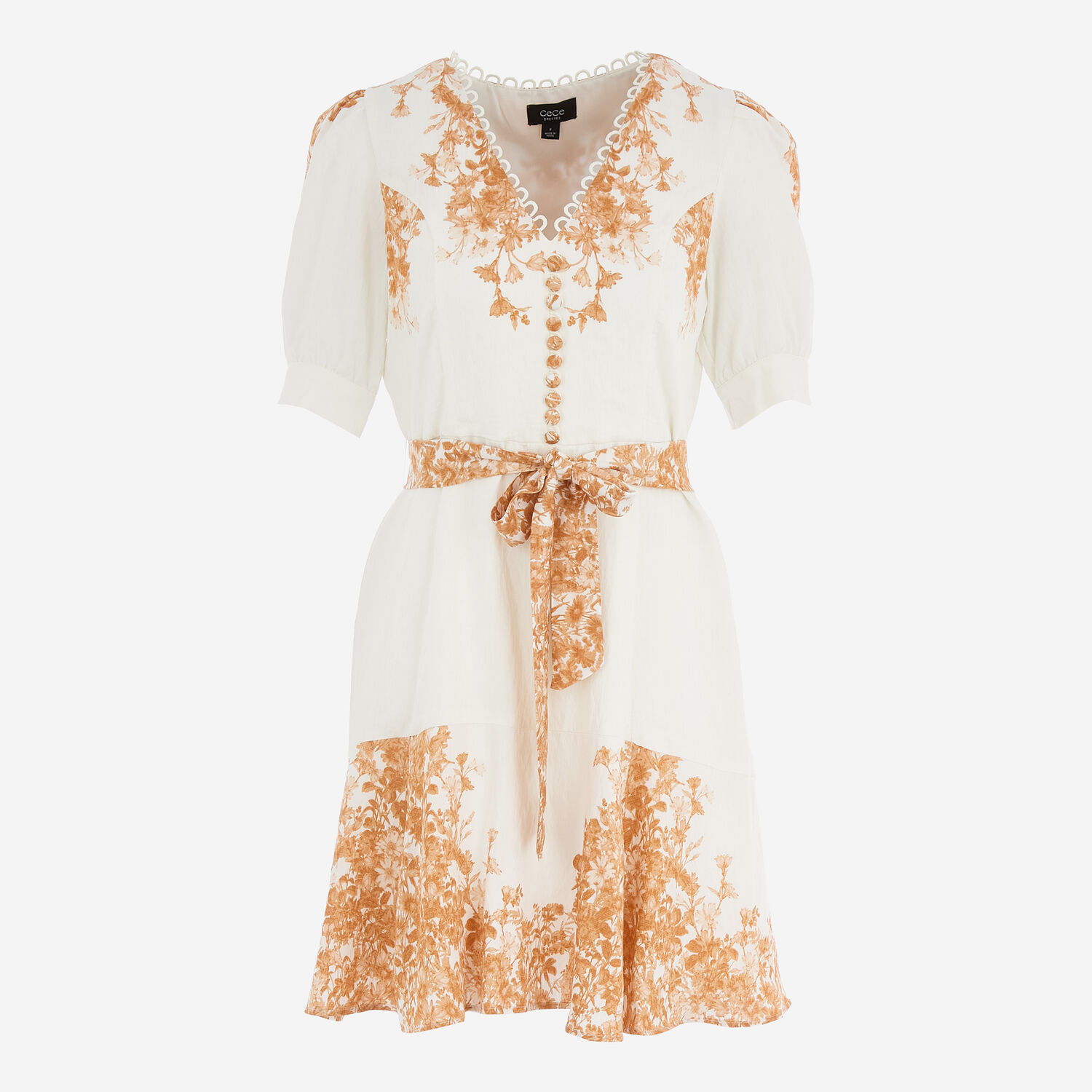 White & Orange Floral Dress - TK Maxx UK White & Orange Floral Dress - TK Maxx UK