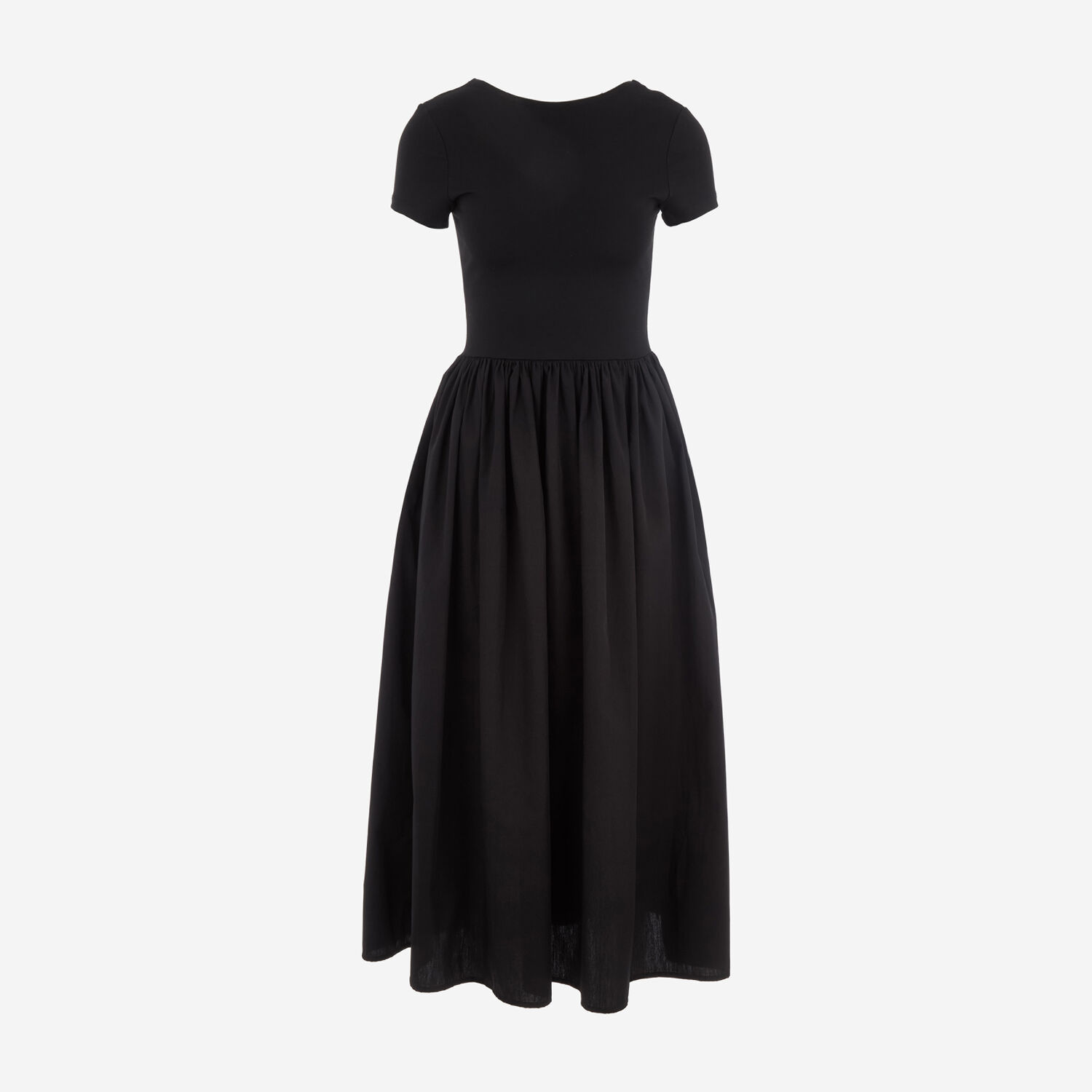 black scoop back sarah mini dress reviews Open Back A-Line Mini Dress in Black - 6
