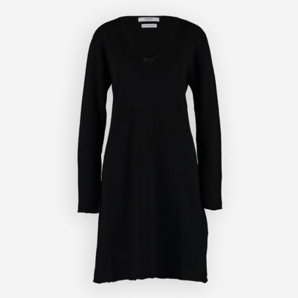 Black Knitted Dress - TK Maxx UK