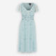 Blue Embellished Midi Dress - Image 1 - please select to enlarge image