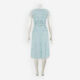 Blue Embellished Midi Dress - Image 2 - please select to enlarge image