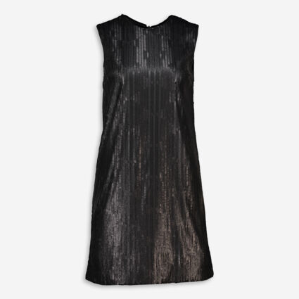 Black Sequin Embellished Dress - TK Maxx UK