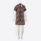 Multicoloured Tiger Patterned Dress - Image 2 - please select to enlarge image