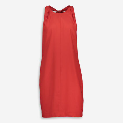 Red Sheath Dress - Image 1 - please select to enlarge image