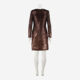 Brown Ombre Sequin Dress - Image 2 - please select to enlarge image