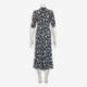 Black & White Floral Dress - Image 2 - please select to enlarge image